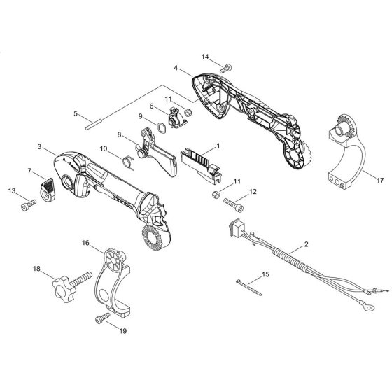 Throttle for Shindaiwa EB770