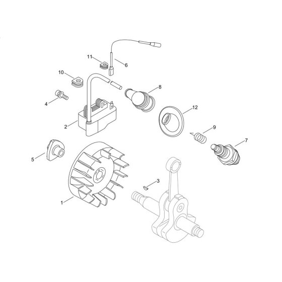 Magneto for Shindaiwa Blower