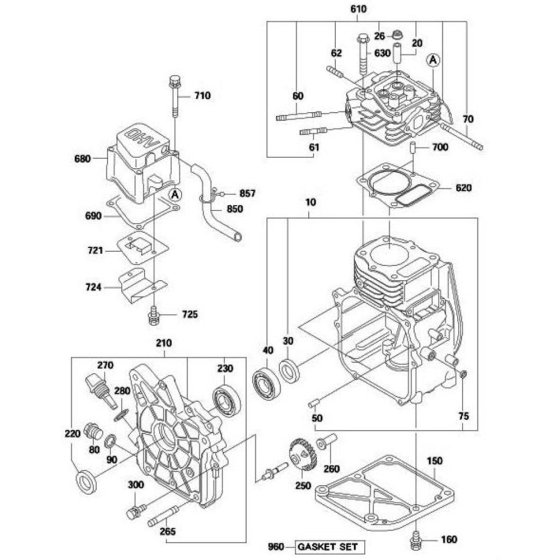 Crankcase Assembly EH09