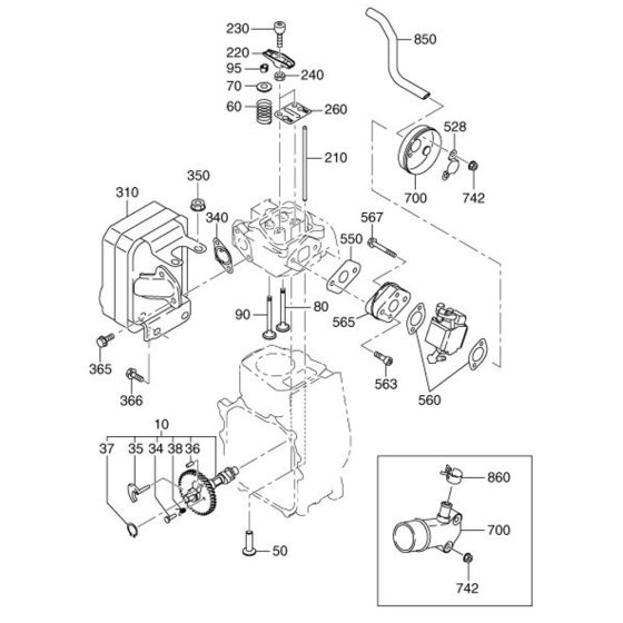 Intake Exhaust Assembly