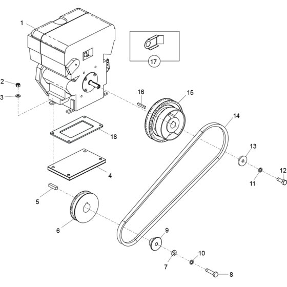 Engine & Drive Kit Assembly