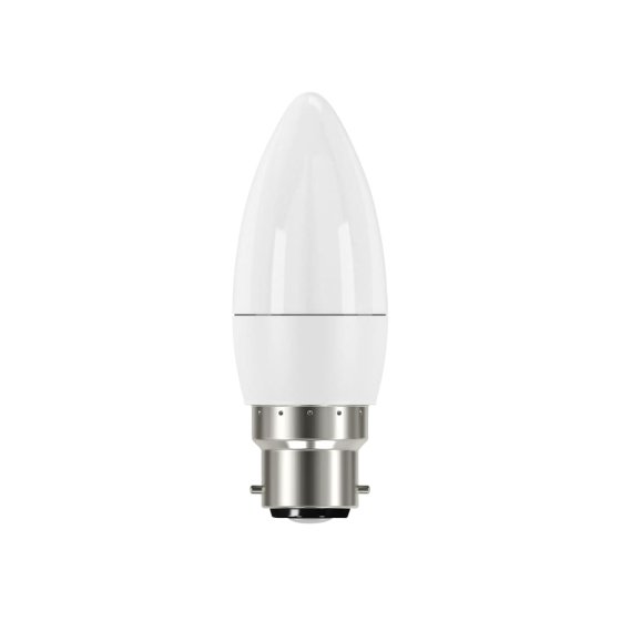 Energizer LED BC (B22) 5.2W 470 lm Opal Candle Non-Dimmable Bulb (Warm White) - OEM No. S8850