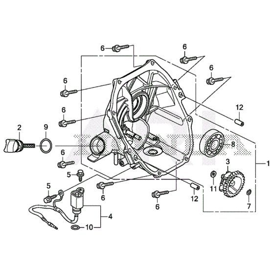 Crankcase Cover for Honda EU22i