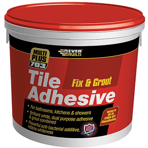 Fix & Grout Tile Adhesive