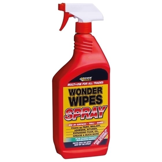 Multi-Use Wonder Wipes Spray 1 Litre by Everbuild - WIPESPRAY