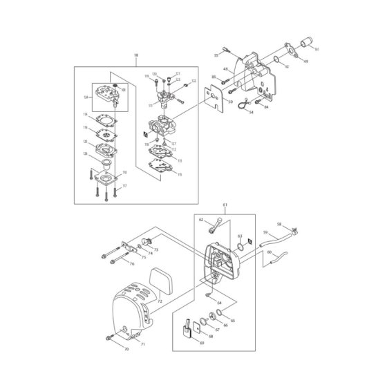 Carburettor & Air Cleaner