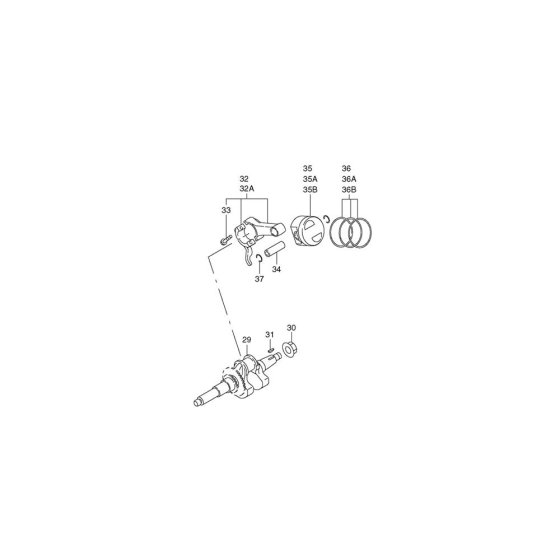 Crankshaft, Piston Assembly