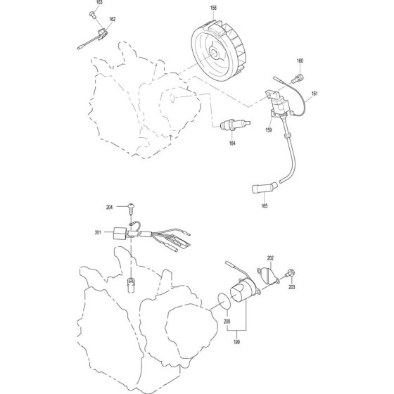 Ignition Assembly Subaru EX17