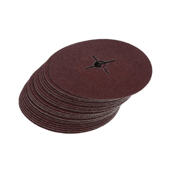 Faithful Fibre Backed Sanding Discs 178x22mm 40 Grit - Pack of 25