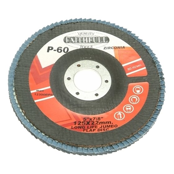 Faithfull Flap Discs 127mm