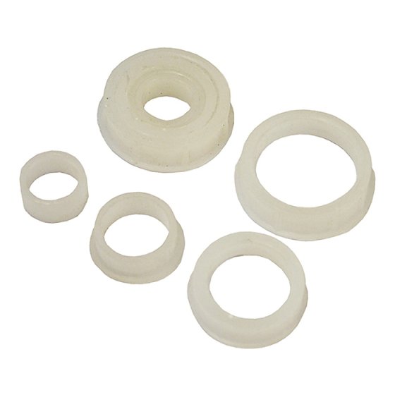 Grinding Wheel Bore Reducing Set of 31.75mm - 12.7mm by Faithfull