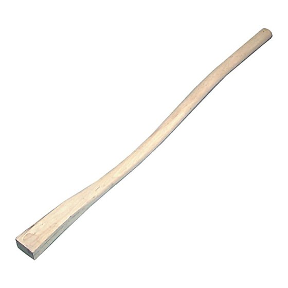 Hickory Carpenters Replacement Axe Handle 91.5cm (36in) by Faithfull - CT83536H