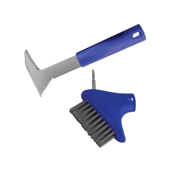 Auto-Lock Patio Steel Brush & Weeder