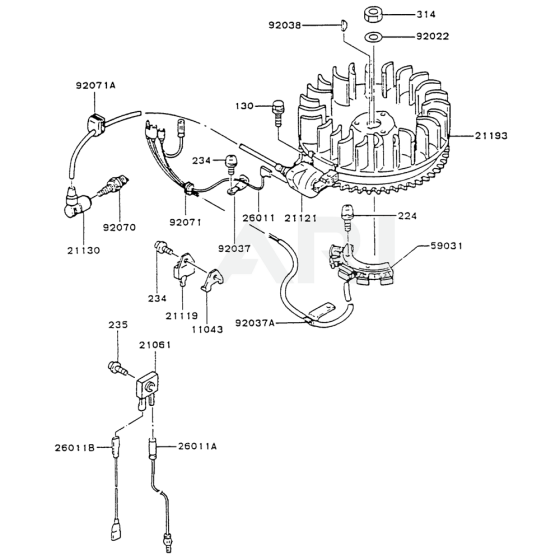 Electric Equipment for Kawasaki