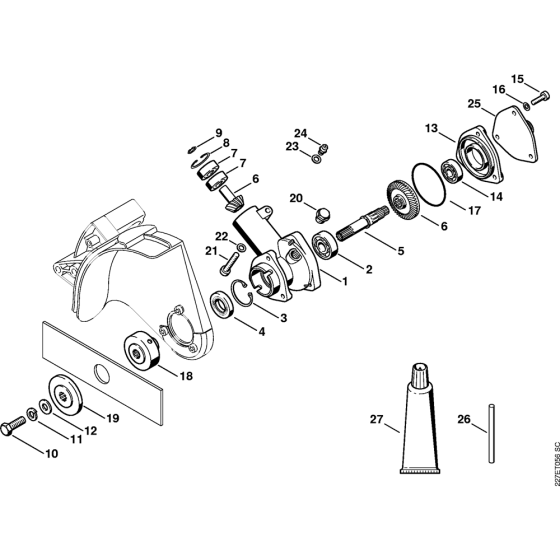 FCS-KM Gear Head