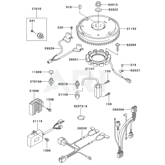 Electric Equipment for FD611V