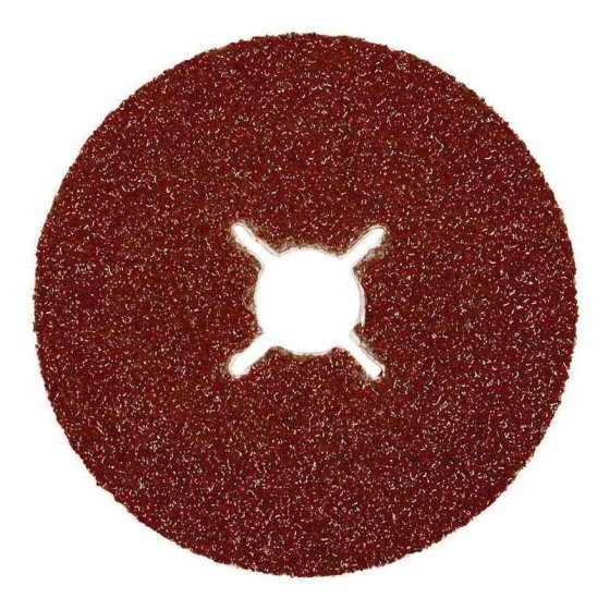 60 Grit Aluminium Oxide Fibre Sanding Disc - 4"