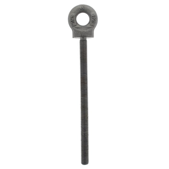 Long Shank Eye Bolt M12 0.40 Tonnes 19mm Eye 178mm Shank