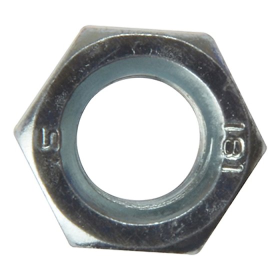 Hexagon Nut ZP M10 Bag 50 by Forgefix - 50NUT10