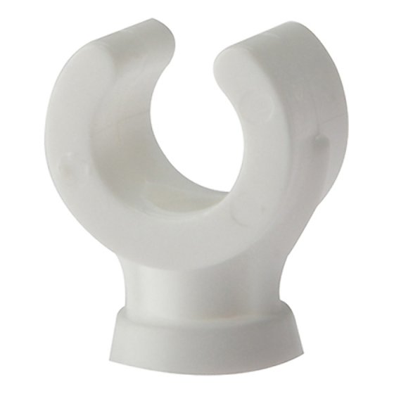 Pipe Clip Single Openlock 15mm Box 100 by Forgefix - PCSO15