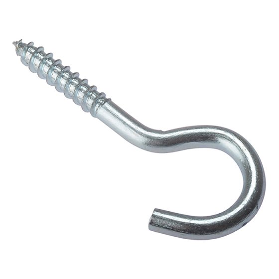 Screw Hook ZP 55 x 8g Bag 10 by Forgefix - 10SH558