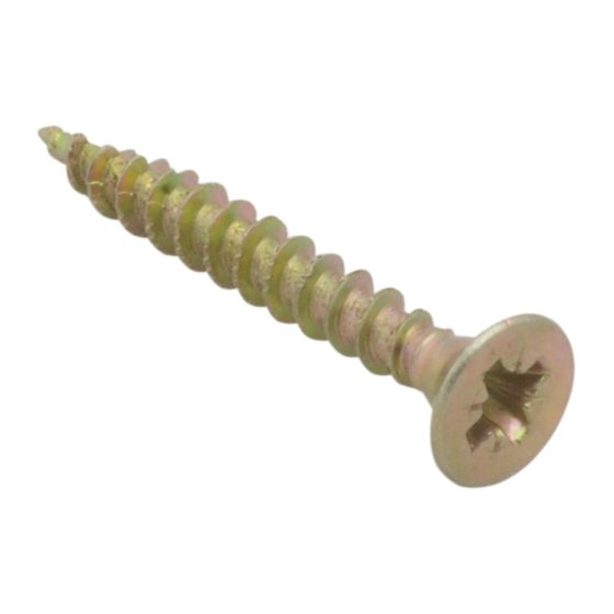 Spectre Screw PZ Compatible CSK ZYP 3.0 x 30mm sawtooth thread (Box 200)