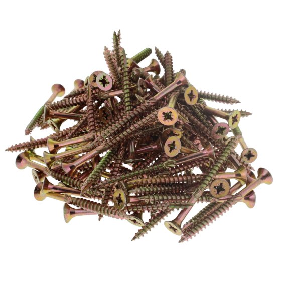 Spectre Screw PZ Compatible CSK ZYP 5.0 x 60mm sawtooth thread (Box 100)