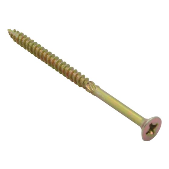 Spectre Screw PZ Compatible CSK ZYP 5.0 x 100mm sawtooth thread (Box 300)