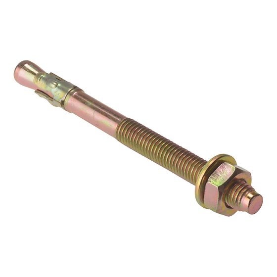 Through Bolt ZYP M10 x 100mm Bag 10 by Forgefix - 10TB10100
