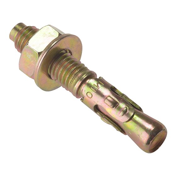 Through Bolt ZYP M8 x 115mm Bag 10 by Forgefix - 10TB8115