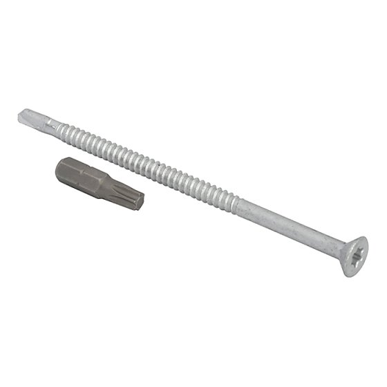 TechFast Roofing Screw Timber - Steel Light Section 5.5 x 109mm Pack 50 by Forgefix - TFCL55109
