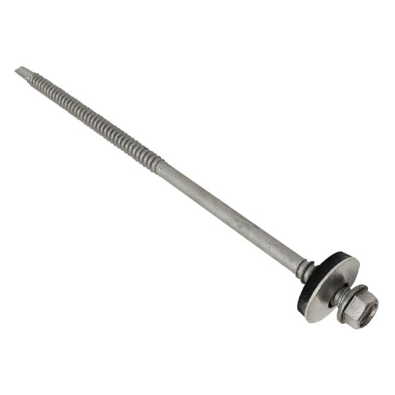TechFast Composite Panels to Steel Hex Screw No.3 Tip 5.5 x 150mm Box 100