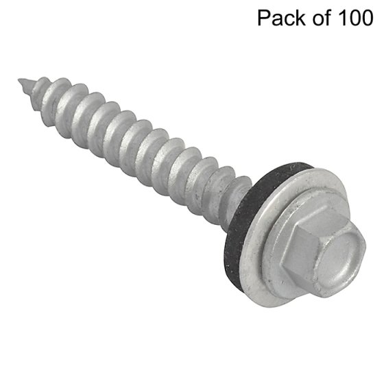 Hex Slash Metric Timberscrew, Size: 6.3 x 32mm - Pack of 100