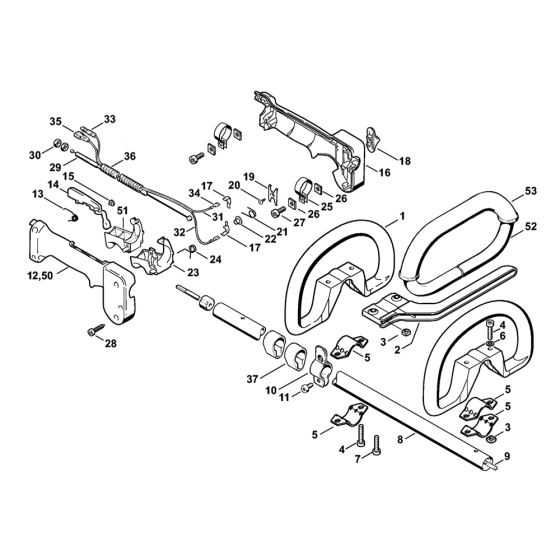 Stihl FS106 Loop Handle