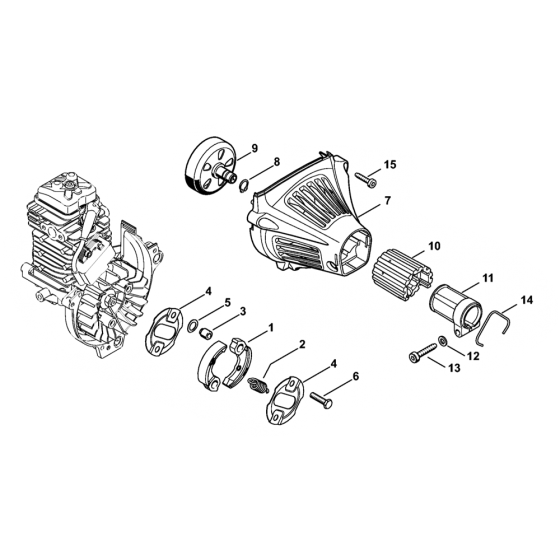 FS111 Clutch Fan Housing