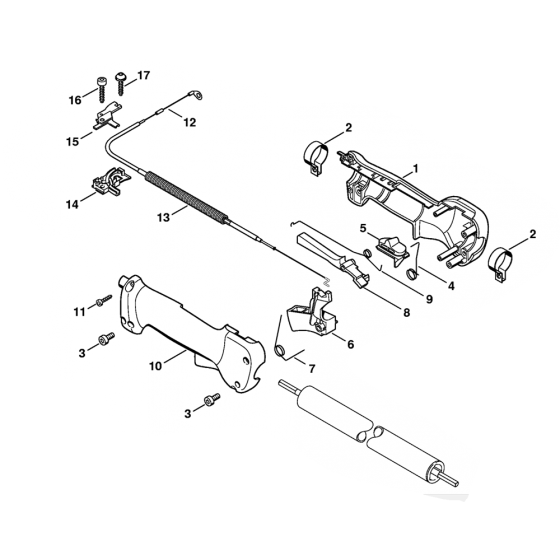 Stihl FS120 FS200 FS250 Handle