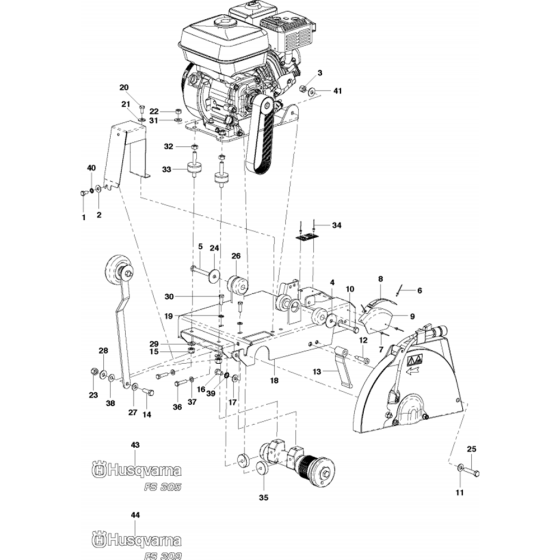 Cutting Bridge Assembly