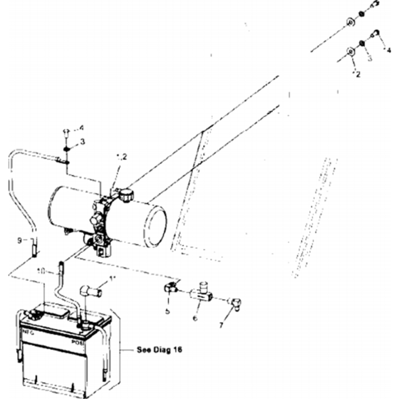 Hydraulic Pump Motor Assembly