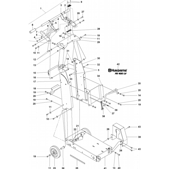 Handle Assembly for FS400 LV