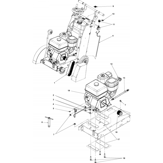 Engine Assembly for FS400 LV