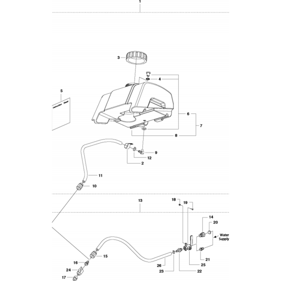 Water System Assembly FS413
