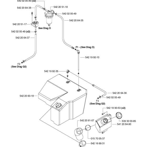 Fuel Tank Assembly for FS4800