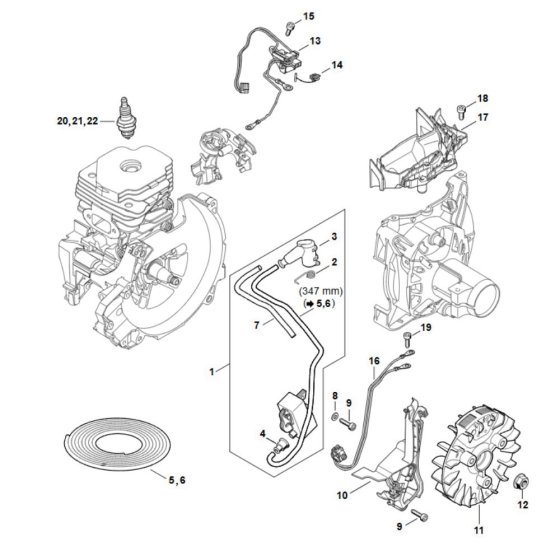 Ignition System for Stihl FS 561C