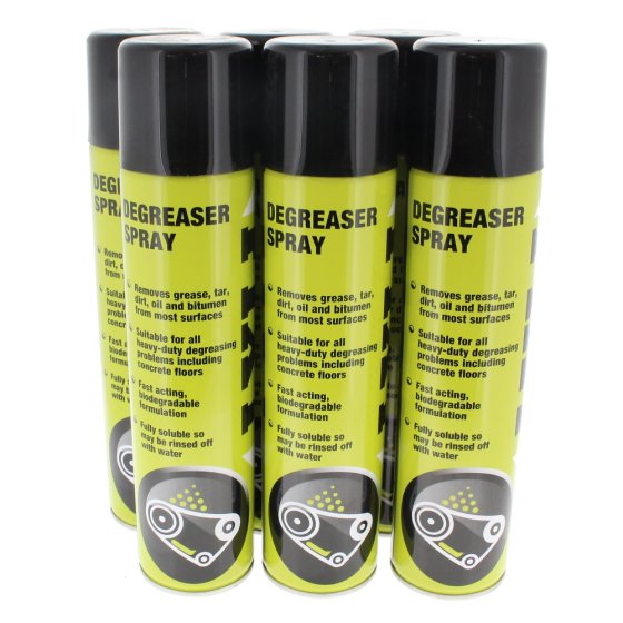 FIXT Degreaser Spray - 400ml Aerosol - Pack of 6