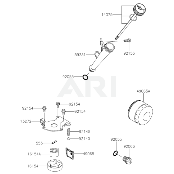 Lubrication Equipment for Kawasaki