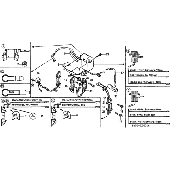Ignition Coil for Honda G150