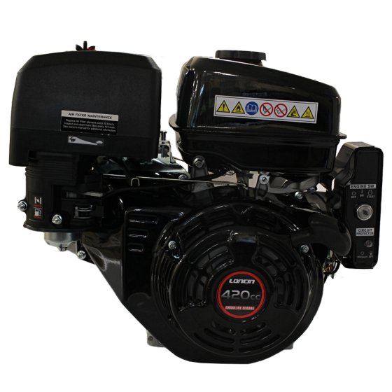 Loncin G420F-EP5 12.0HP - 15.0HP 1″ Shaft Electric Start Petrol Engine