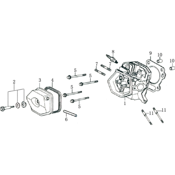 Crankshaft Assembly Loncin G420FD