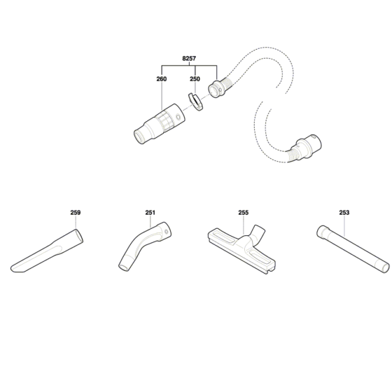 Extractor Assembly for Bosch