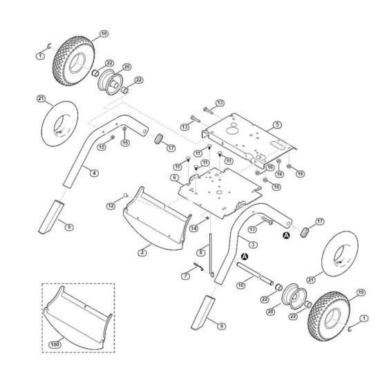 Chassis Assembly for GB 460